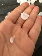 Contenedores de cuentas de Tubo Transparente de plástico, frasco de almacenamiento, exhibición de Joyas, 55x15mm F60, 50 ~ 100 Uds.