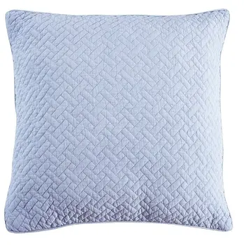 

PimpamTex-square Cushion with filling 60X60 cm. 1 pc. Cushions with embossed rhombus for sofa, bed or chair. STONE WASH