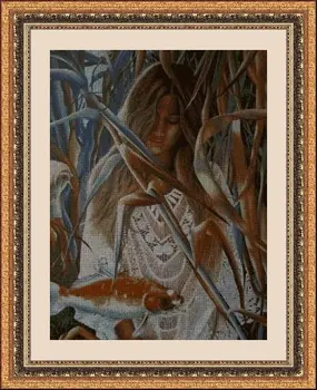 

CROSS STITCH KIT PANDATHREAD MODERN AND SURREAL 33186