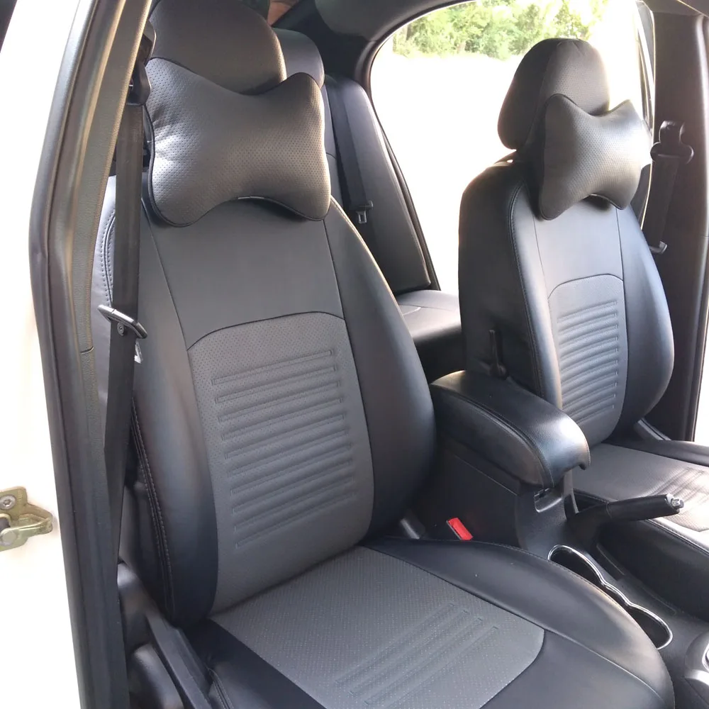 Для Geely Emgrand ЕС7(отдельный бок) с 2009- модельные чехлы на сиденья из экокожи-модель турин экокожа
