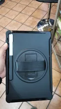 For Samsung Tab S7 Plus Heavy Duty Rugged Shockproof Case 360 Rotating Kickstand Cover