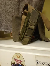 Bolsa táctica de una sola pistola, bolsa militar Molle, cuchillo, funda para linterna, Airsoft, caza, munición, Camuflaje, novedad