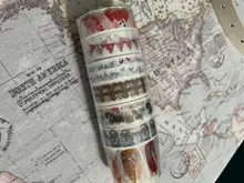30mm de ancho Vintage hemisferio mapa época gótica Washi cinta DIY japonés Cactus decorativo planificador de colección de recortes cinta adhesiva
