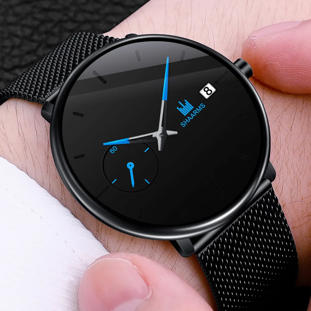 Часы наручные мужские кварцевые в стиле милитари модные брендовые Роскошные