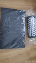Cojín masajeador para Yoga, esterilla de acupresión para aliviar el estrés, dolor de espalda y cuerpo, estera con puntas, colchoneta de acupuntura