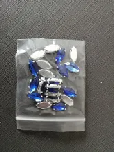 Claw-Button Garment-Accessories Beads Glass-Stone Navette Jewels Crystal Rhinestone Flatback