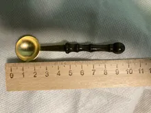 Cuchara de cera de lacre Anti-caliente mango de madera Retro cera estampado cucharas tarjetas de invitación sellos decorativos artesanía