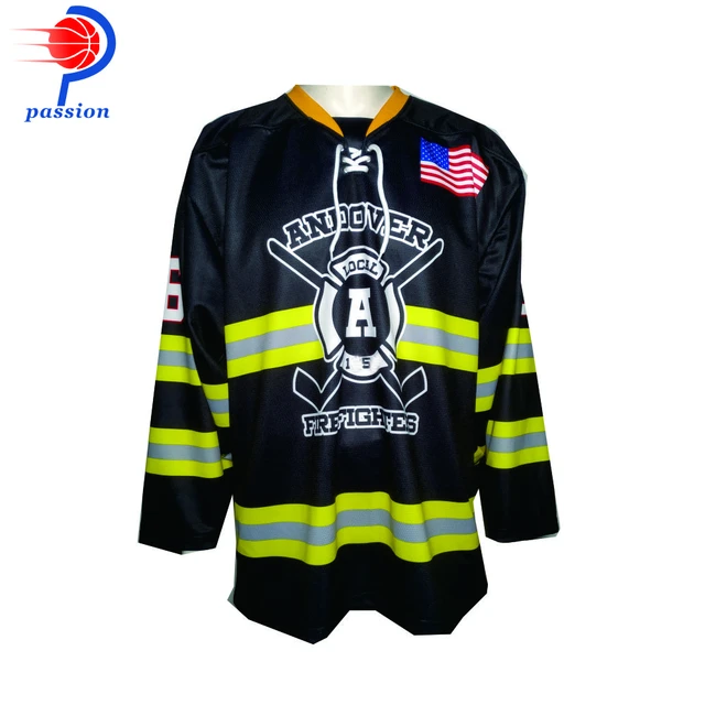 Custom team youth hockey jersey sublimation printing ice hockey wear -  AliExpress