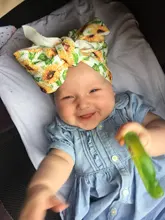 3 unids/set bebé diadema Floral de Color sólido estampado de lunares arcos Rosa bebé recién nacido Niña Accesorios para el cabello diadema chicas turbante