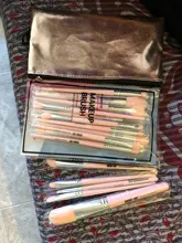 Makeup-Brushes-Set Eyeshadow Blush Hair-Foundation-Powder Professional Natural MAANGE