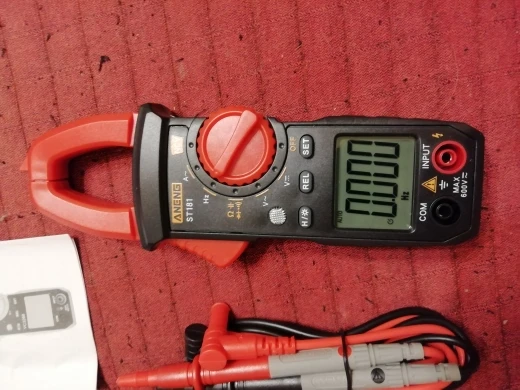 Отзыв о товаре ANENG ST181 токовые клещи DCAC тик ток клещи мультиметр мультиметр с клещами  4000 отсчетов тестер клещи токовые цифровой мультиметр Амперметр Тест напряжения er  усилитель Гц Емкость NCV Ом Тест токоизмеритель клещи от пользователя A***r