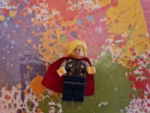 DISNEY-bloques de construcción de superhéroes, Thor, Spiderman, Hulk, figuras de acción, juguetes para niños, regalo de Navidad para niños