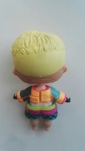 LOL SURPRISE-reina abeja con vestido y niños, conjunto de ropa brillante Punk boy con traje ostentoso con cuerpo de niño, juguete de colección