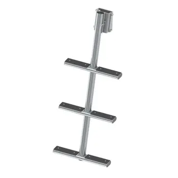 

Gangway diver 3 steps removable, gray steps