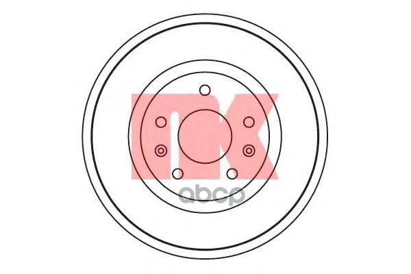 Барабан Тормозной Land Rover Freelander 01-06 Nk 251213 Nk арт. 251213