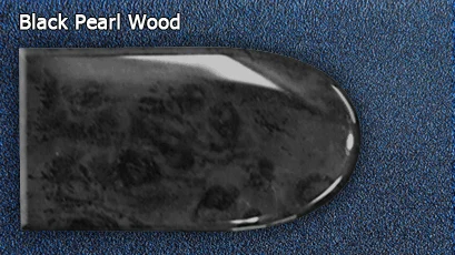 Black Pearl Wood Накладки для панели салона для Renault Sandero 2012-UP. Комплект L2409 - Название цвета: Black Pearl Wood