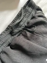 Pantalones de chándal para hombre y mujer, pantalón de chándal con estampado de hiphop, cintura alta, ropa de calle Hippie