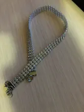 Gargantilla de diamantes de imitación de cristal para mujer, collar, accesorios de boda, cadena Chapado en plata Punk, Gargantilla gótica, joyería de moda