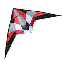 NEW Outdoor Fun Sports 1.8m Dual Line  Stunt  Kite With Handle And Line Good Flying  Factory Outlet 1