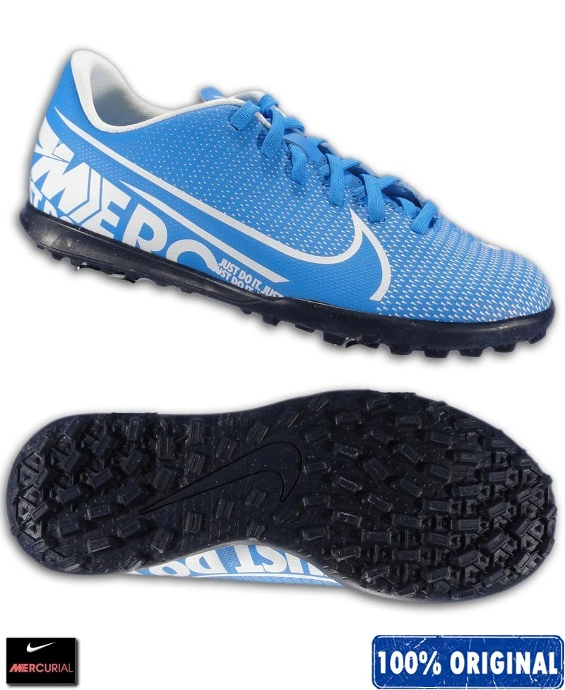 Discrepancia Sin código Nike MERCURIAL VAPOR 13 Club Bota Fútbol Turf para Niños en color Azul|Calzado  de fútbol| - AliExpress