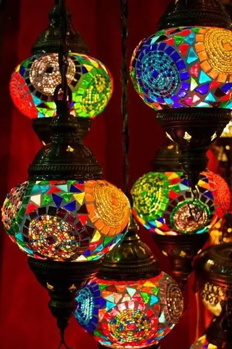3- 2- Turkish Light Turkish Lamp Moroccan Lamp Marakkesh lamp Turkish lights Turkish products Bohemian Decoration  Mosaic Glass Lamp Table Lamp Turkish Lights Mosaic Lamp hanging  Turkish Lamp Tiffany Style Handmade Made in Turkey 