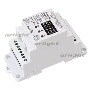027131 Конвертер SMART-K29-DMX512(230V, 1x2A, TRIAC, DIN) ARLIGHT