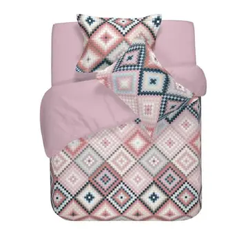 

NAF-NAF duvet cover 100% cotton Print Edith - 240x260 cm-Pink