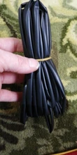 1 metros/lote 2:1 negro 1, 2, 3, 5, 6mm, 8mm, 10mm, encogimiento de calor de diámetro Heatshrink tubo de envoltura de alambre vender DIY conector reparación