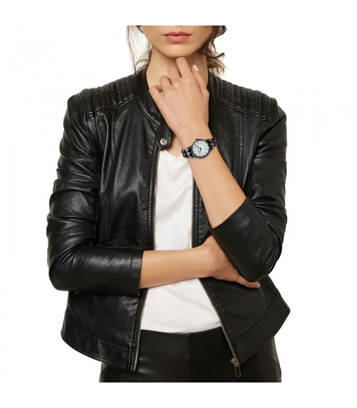 Breil Rockers Lady 32 мм стальные IP черные кварцевые часы женские TW1845
