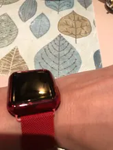 Para carcasa de reloj Apple 44mm 40mm Watch cuero, iWatch 42mm 38mm amortiguador suave TPU Protector apple watch Serie 6 5 4 3 SE Accesorios