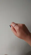 Huitan-anillos de promesa de amor para mujer, joyería de boda, cristal cuadrado pavimentado, circonita, anillo de compromiso de boda elegante, nuevo
