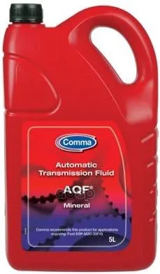 Comma Aqf Auto Trans Fluid(5l)_жидкость Гидравлическая! Ford Esp-M2c-33f/G Comma Atf5l COMMA арт. ATF5L