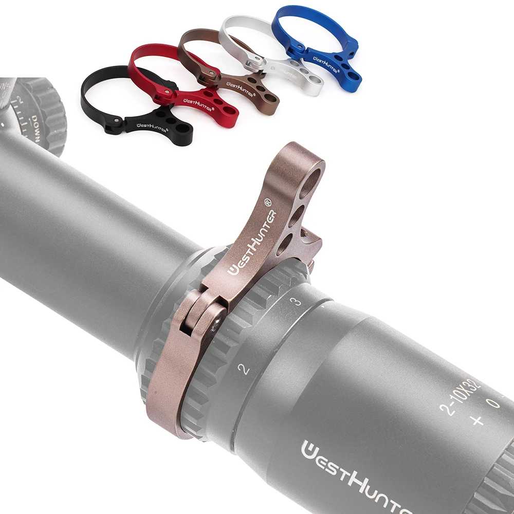 Scope Magnification Adjustment Ring Tactical Switch View Throw Lever