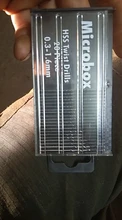 20 unids/set 0,3mm-1,6mm de acero de alta velocidad Set de puntas de taladro en espiral Micro HSS broca con el caso
