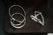 Conjunto de arnés de perro sin tirar con correa de perro de 1,2 m tamaño ajustable de lona de impresión arnés para perros correas de perro suministros para mascotas arnes perro