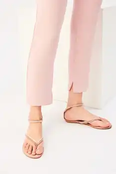 

Pearl Genuine Leather Light Pink Women Sandals 120130002445