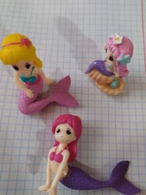 Desk-Decoration-Accessories Fish-Tank Cute Mermaid-Ornament Aquarium 1pc Little