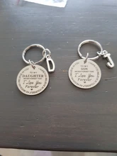 A mi hijo hija te amo para siempre regalo inspirador llavero mejor Idea de regalo para la hija de cosas regalos