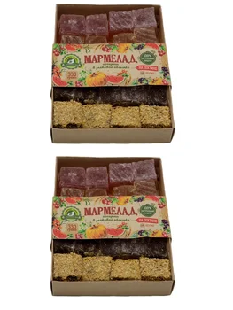 

Marmalade assorted in cereal sprinkle 300g. 2 PCs led