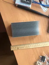 Radiator Aluminum Heatsink Computer Water-Cooling-System Electronic Dense Teeth 150/200/300x69x36mm