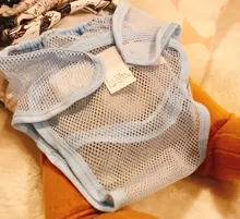 Pañales de bebé, pañal de tela reutilizable, Malla lavable de bolsillo, pantalones de entrenamiento de algodón transpirables para recién nacidos, bragas para bebé