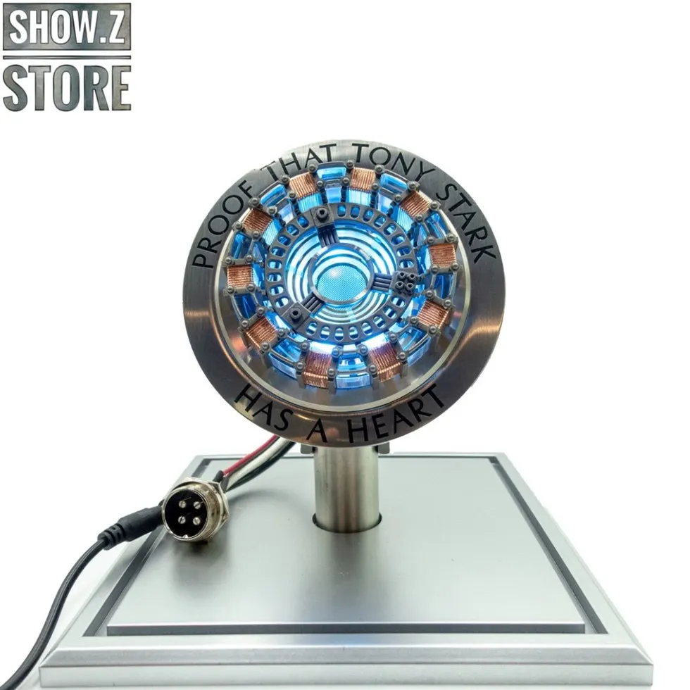 [Show. Z Store] [Сделано из металла] HCMY 1:1 Железный человек MK1 дуговой реактор w/светодиодный Реплика Lifesize