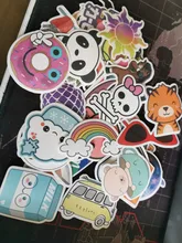 VSCO Girls Bicycle-Helmet Car-Decals Waterproof Sticker Laptop Cartoon 50/100pcs Chidren