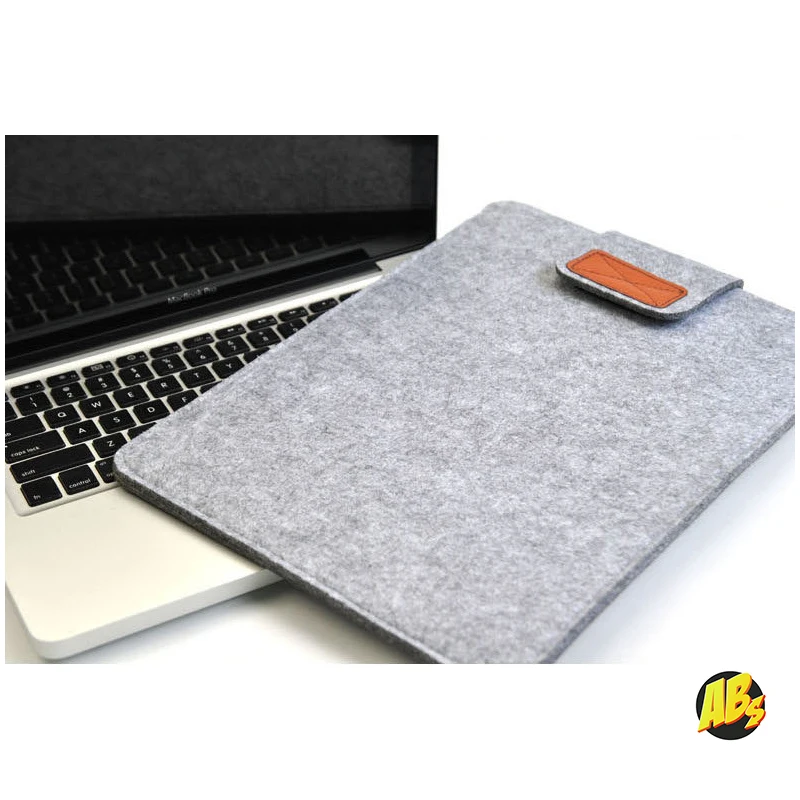 Чехол для MacBook Pro / Air 13 фетровый на липучке прочный кейс макбук сумка мака Macbook retina