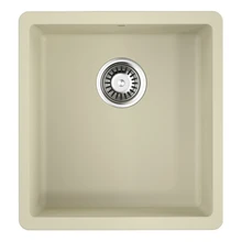Мойка для кухни Omoikiri Kata 40-U-BE Artgranit(ваниль)(Устойчива к царапинам, ударопрочная, искусственный гранит