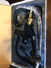 Sink Faucet Pull-Out Cold-Dishwasher Copper Black Kitchen Saeuwtowy Rotating-Sink Hot