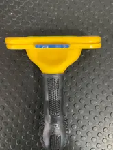 Peine para perros y gatos, Accesorios de belleza para mascotas, rastrillo de pelo con bordes deshilachados, herramienta de vertimiento