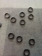 200 unids/lote Dia 4-10mm venta al por mayor Gunblack/bronce antiguo/oro/plata/rodio anillos de salto joyería haciendo hallazgos accesorios DIY