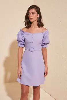 

Trendyol Arched Balloon Sleeve Dress TWOSS20EL1539