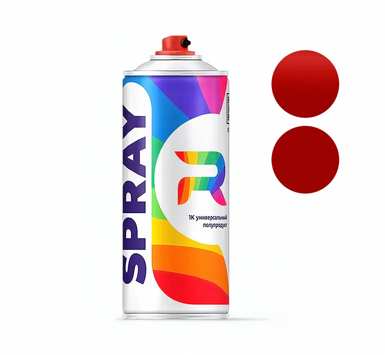 Spray cylinder Fiat 112 112/A - Rosso starter (acrylic paint солид red) 520 ml. | Обустройство дома